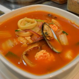 76 Korean Seafood Noodle Soup Spicy