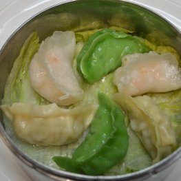 3 Tri-Color Dumplings